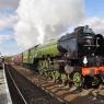  Tornado on its maiden run at Romsey Station.