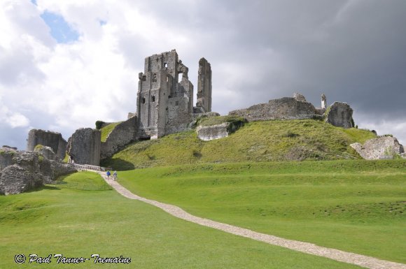 Corfe Castle Ruins