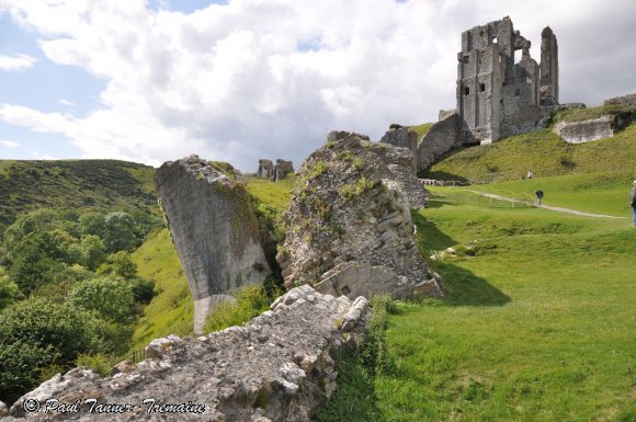 Corfe Castle Ruins