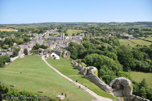 Corfe Castle Ruins