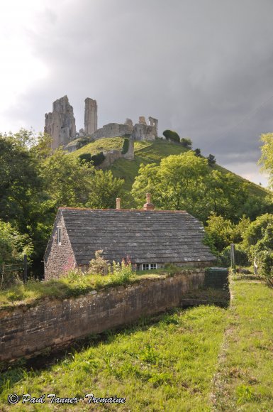 Corfe Castle Ruins